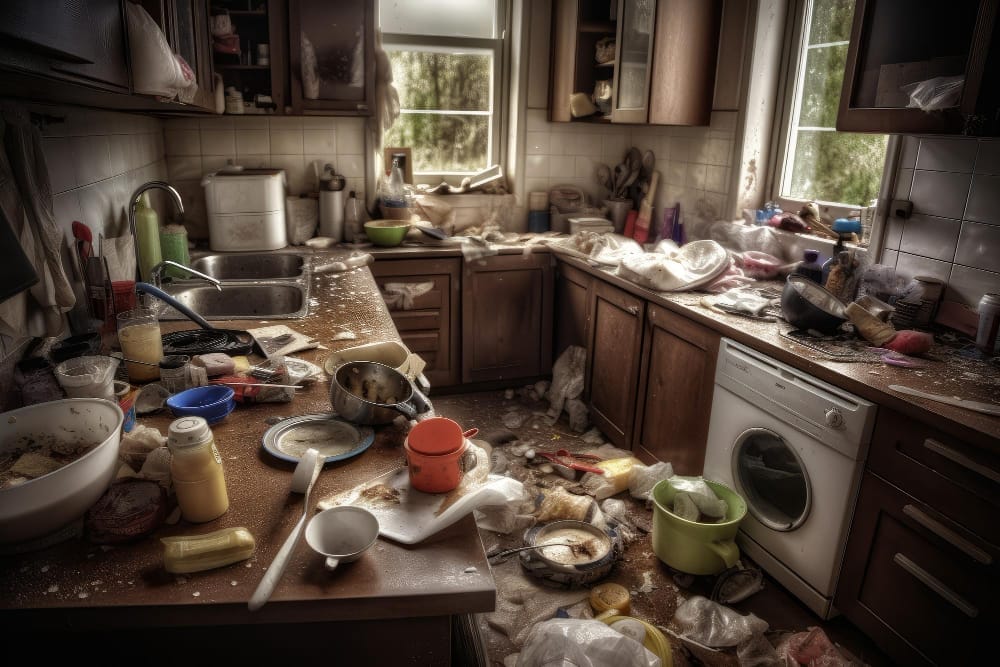 hoarded kitchen example 