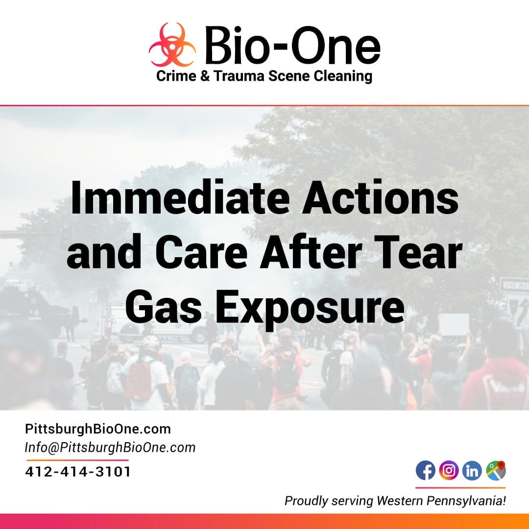 Immediate Actions and Care After Tear Gas Exposure